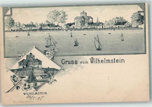 Wunstorf Vorläufer Druck Ende der 80er Jahre Inselfestung Wilhelmstein