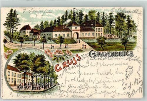 Gravenbruch 1897 Etablissement Gravenbruch Garten