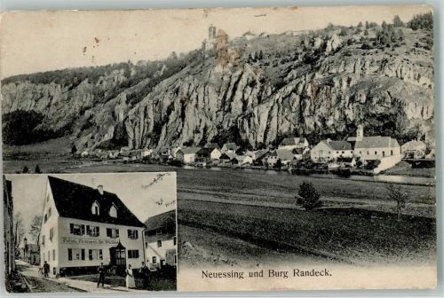 Essing Neuessing Gasthaus-Brauerei Wiedemann Burg Randeck