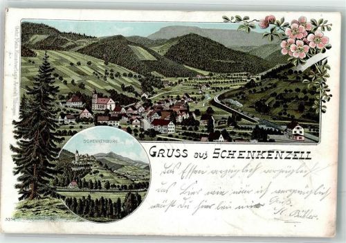 Schenkenzell 1899 Schenkenburg