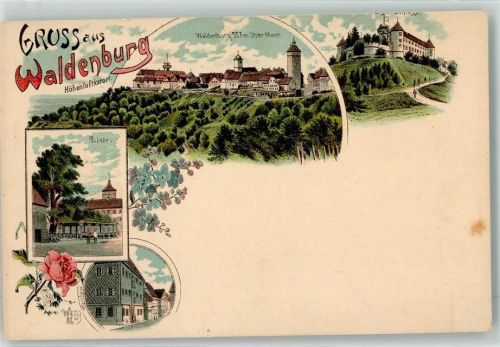 Waldenburg Linde Schloss Pfarrhaus Ottmar Zieher