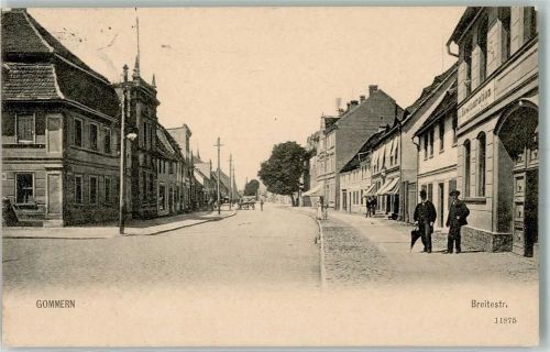 Gommern 1916 Breitestraße Gasthaus