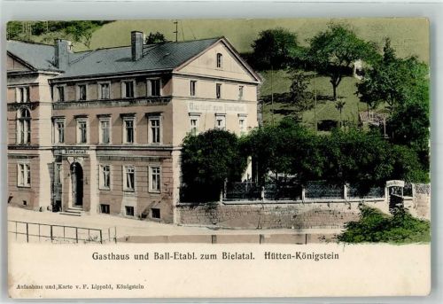 Königstein Hütten Gasthaus zum Bielatal