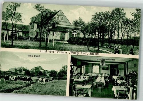 Stiebitz Gasthaus "Wittigs Gut" Gesellschaftssaal Villa Busch Kuhweide