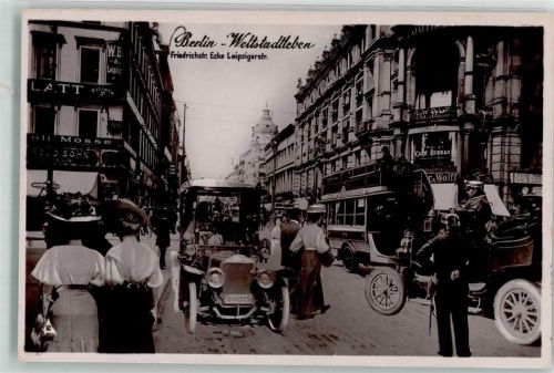 Berlin Mitte Friedrichstraße Serie Ecke Leipzigerstraße Berliner Weltstadtleben