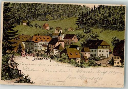 Bubenbach 1899 Volkstracht