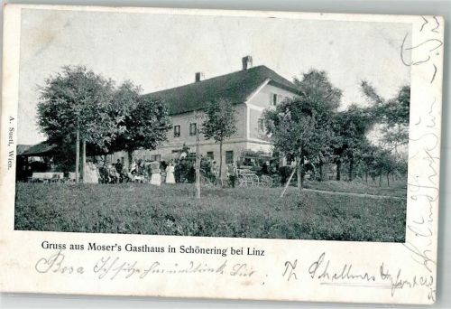 4073 Schönering 1902 - Moser`s Gasthaus