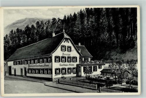 Huzenbach Gasthaus u. Pension zur Krone