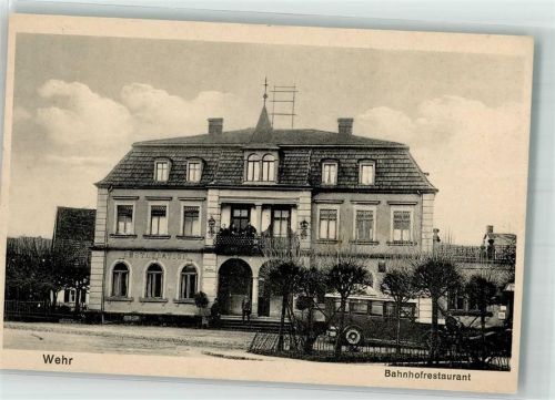 79664 W7867 Wehr , Baden - Bahnhof-Gasthaus