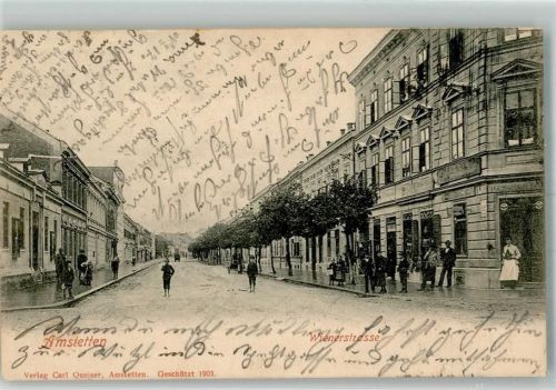 Amstetten 1904 Wiener Straße