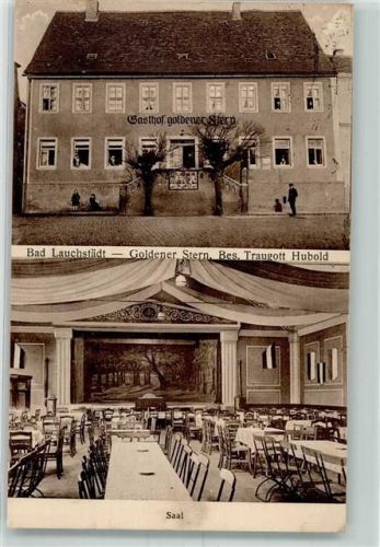 06246 O4204 Bad Lauchstädt - Gasthaus Goldener Stern Traugott Hubold