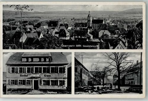 Obernzenn Gasthaus zur Krone Foto AK