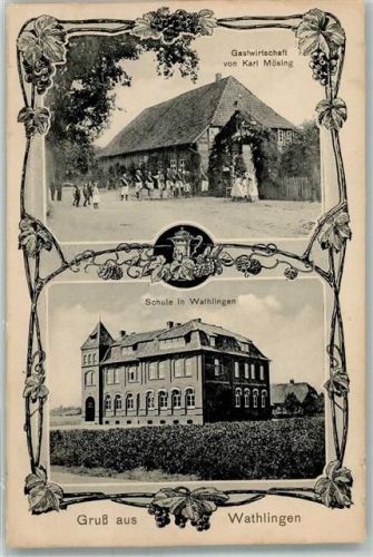 Wathlingen Gasthaus Karl Mösing Schule