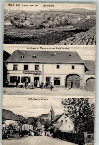 Furschweiler Gasthaus u. Metzgerei Kath. Kirche