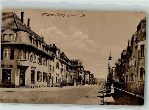 Dillingen 1918 Göbenstraße