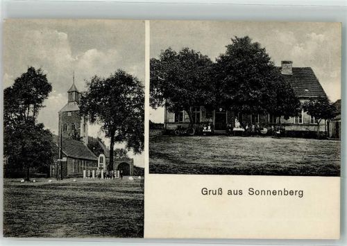 Sonnenberg Gasthaus Ernst Richard Dorfkirche Sonnenberg
