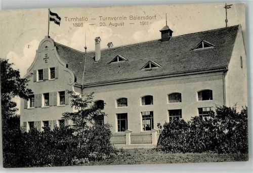 Baiersdorf 1911 Turnhalle Turnverein 1886 20.August 1911
