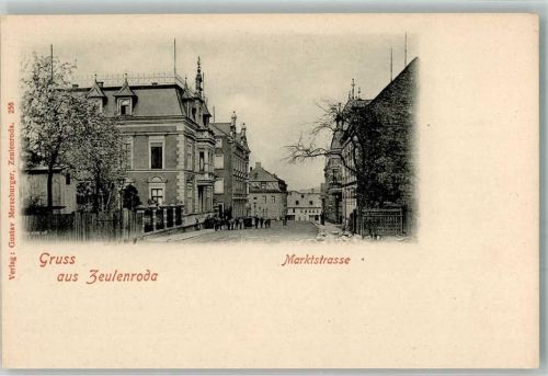 07937 O6570 Zeulenroda - Marktstraße