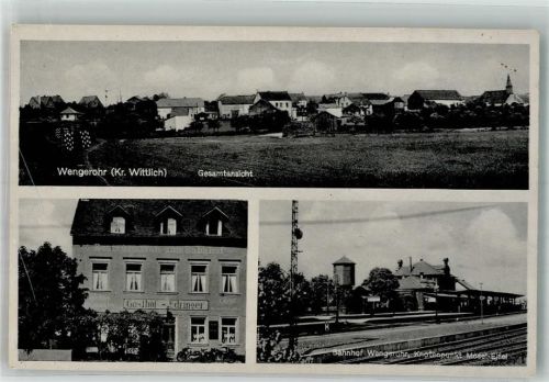 Wengerohr Gasthaus zum Bahnhof Banhof Wengerohr