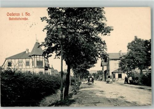 09569 O9388 Oederan 1915 - Bahnhofstraße