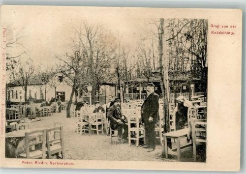 Wien 1906 Gasthaus Knödelhütte