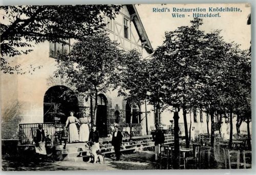 Wien Gasthaus Riedl Knödelhütte Hütteldorf