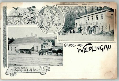 Wien Gasthaus Zum Feldmarschall Laudon Weidlingau Zwerg