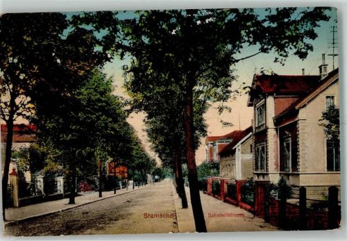 Bramsche 1911 Bahnhofstraße Villen