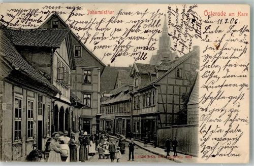 Osterode 1906 Johannistor