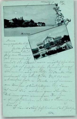 Herrsching Adelskorrespondenz Mühlfeld Seegasthaus Herrsching Ammersee