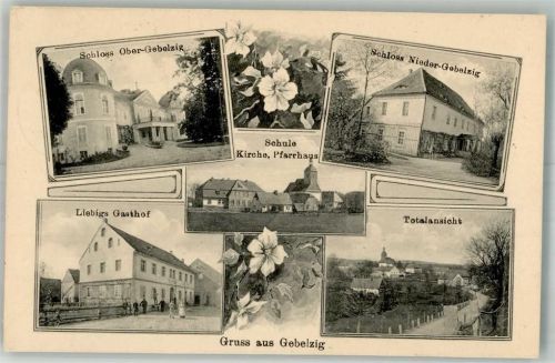 Gebelzig 1916 Schloss Nieder-Gebelzig Gasthaus Liebig Schloss Ober-Gebelzig