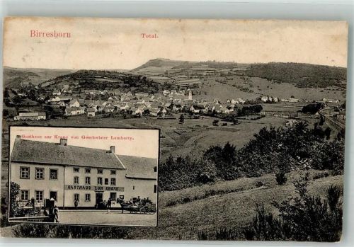 54574 W5535 Birresborn 1912 - Gasthaus zu Krone
