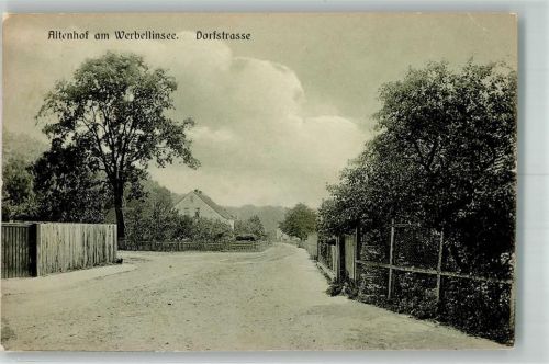 Altenhof Dorfstraße Am Werbellinsee