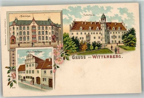 Lutherstadt Wittenberg Mittelschule Melanchthonhaus Lutherhaus