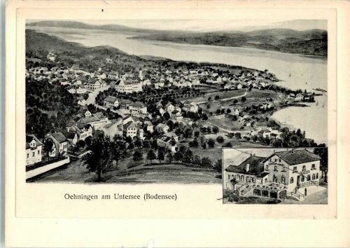 Öhningen 1931 Original aufmontierte Verlagsmusterkarten Oehningen Bodensee Untersee Gasthaus