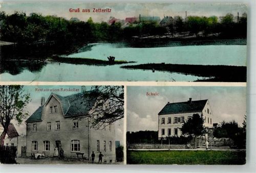 Zetteritz Gasthaus Ratskeller Schulhaus