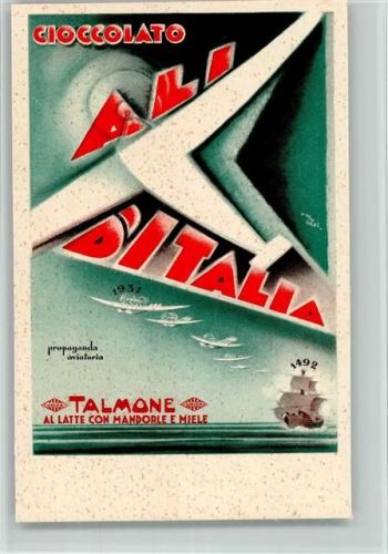 Cioccolato Ali D Italia Aviatoria 1931 BOAKC
