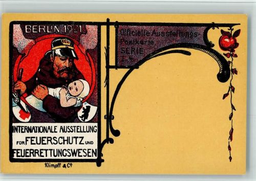 Berlin, unsortiert 1901 Ausstellung Verlag Klimoff Lithographie