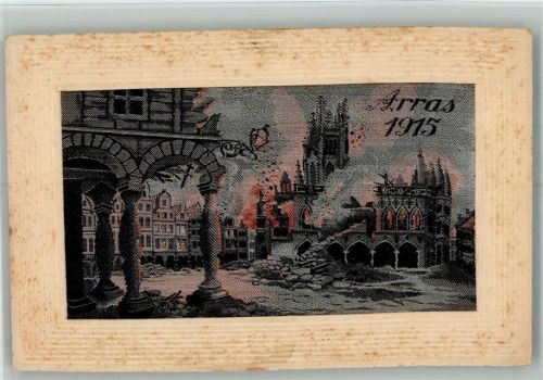 Arras Zerstörung Krieg Wk.I Seide BOAKC