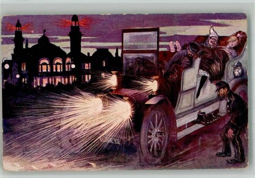 Zürich Karte berechtigt z. Teilnahme a.d. Tombola III . Schweizer Ausst. für Fahrrad und Motorboot Automobilausstellung BOAKC