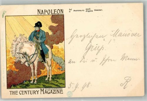 1898 The Century Magazine Illustrierte Napoleon + Adelkorrespondenz
