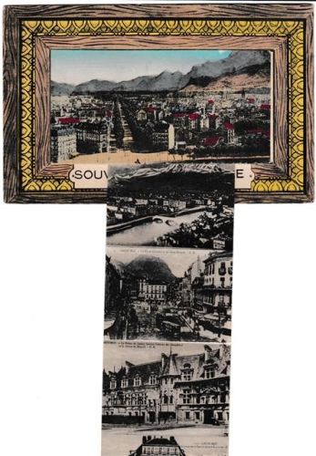 Grenoble ausziehbarer Papierstreifen