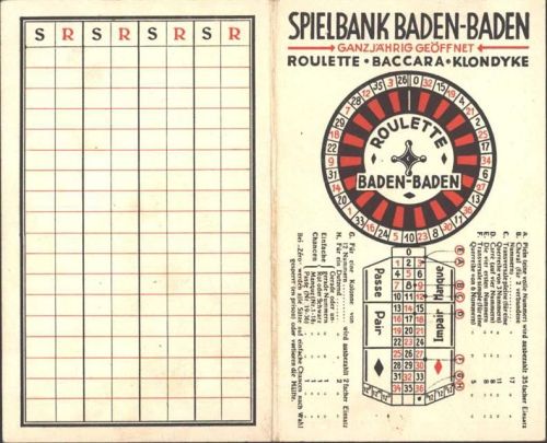 Baden-Baden mit Werbung 4711