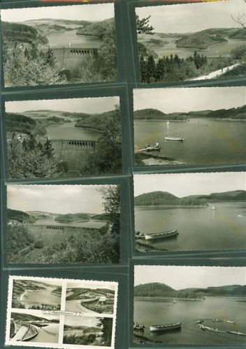 Meinerzhagen Lot mit 10 Fotos Aggertalsperre Original aus dem Archiv des Cramerverlags
