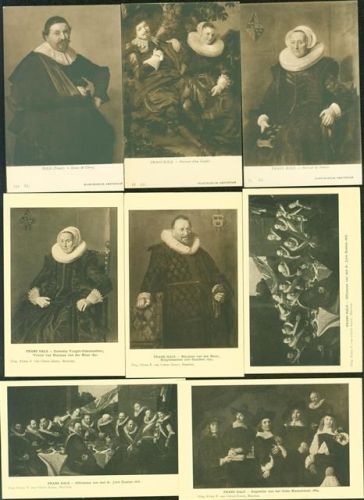Lot mit 23 AK Hals Frans 1910-1930 einige mehrfacht gute Erhaltung