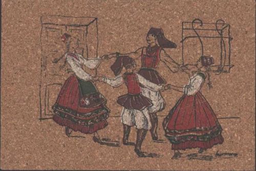 Sardinien Ballo tondo Tanz in sardischer Tracht
