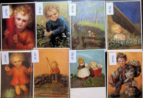 Lot mit 18 AK Punkte auf den Plastikhüllen