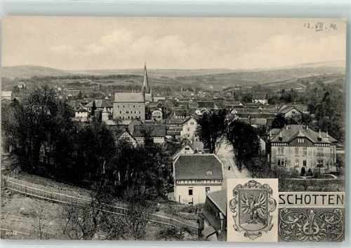 Schotten 1914 Stadtwappen