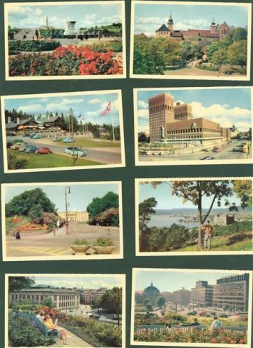 Oslo Lot mit 10 AK