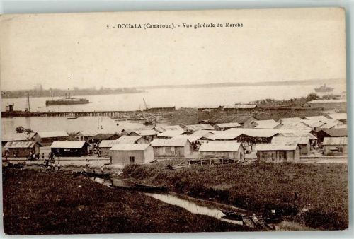 Douala Markt Dampfer